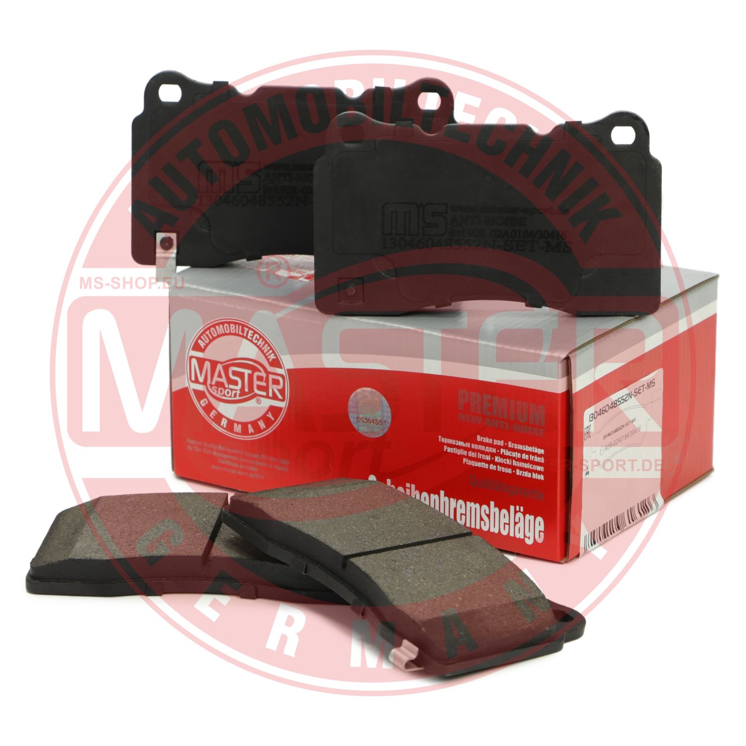 Placute frana MASTERSPORT GERMANY 13046048552N-SET-MS